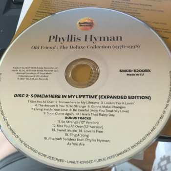 9CD/Dobozkészlet Phyllis Hyman: Old Friend (The Deluxe Collection 1976-1998) DLX