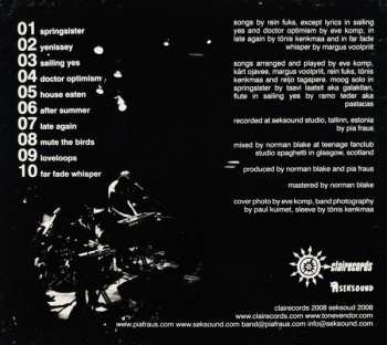 CD Pia Fraus: After Summer