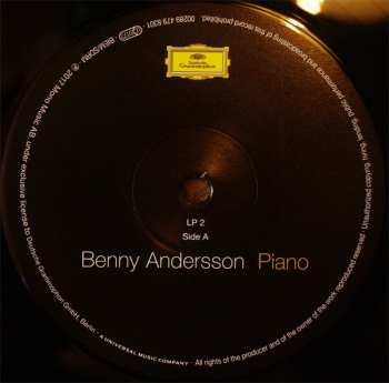 2LP Benny Andersson: Piano