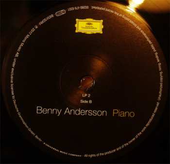 2LP Benny Andersson: Piano