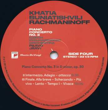2LP The Czech Philharmonic Orchestra: Piano Concertos Nos 2&3