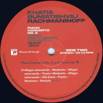 2LP The Czech Philharmonic Orchestra: Piano Concertos Nos 2&3