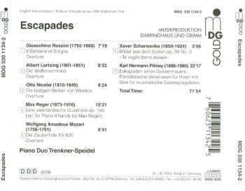 CD Piano Duo Trenkner & Speidel: Escapades