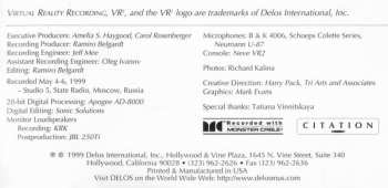 CD Astor Piazzolla: Tangos Arranged For Saxophone And Orchestra