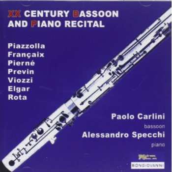 Album Pierne / Carlini / Specchi: Concertpiece Op 35 For Bassoon & Piano