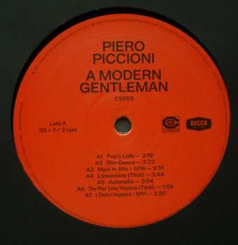 2LP Piero Piccioni: A Modern Gentleman: The Refined Bittersweet Sound Of An Italian Maestro