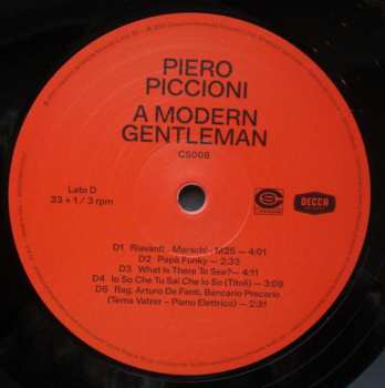 2LP Piero Piccioni: A Modern Gentleman: The Refined Bittersweet Sound Of An Italian Maestro