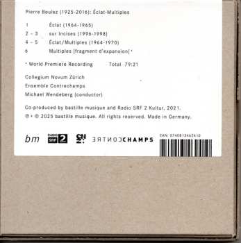 CD/Dobozkészlet Pierre Boulez: Éclat-Multiples