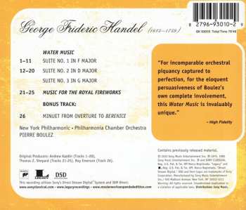 CD Georg Friedrich Händel: Water Music (Complete) / Royal Fireworks Music (Complete)