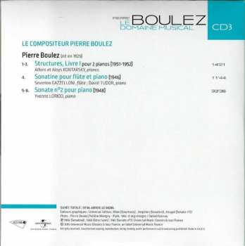10CD/Dobozkészlet Pierre Boulez: Le Domaine Musical - 1956...1967 LTD