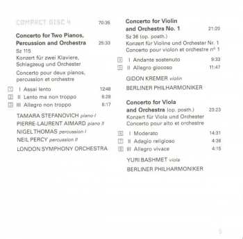 8CD/Dobozkészlet Béla Bartók: Pierre Boulez Conducts Bartók