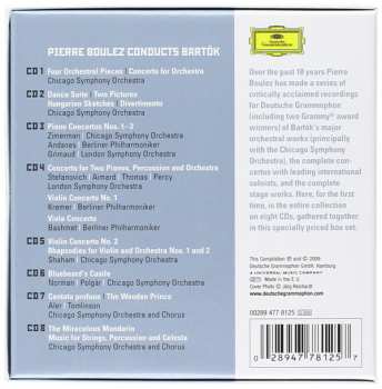 8CD/Dobozkészlet Béla Bartók: Pierre Boulez Conducts Bartók