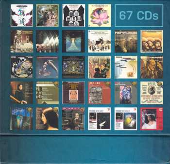 67CD/Dobozkészlet Pierre Boulez: The Complete Columbia Album Collection