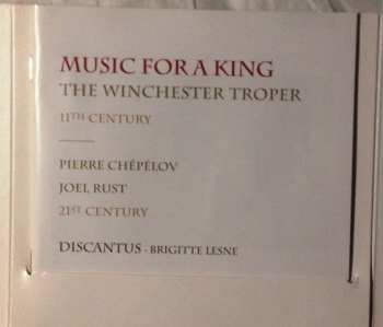 CD Discantus: Music For A King, The Winchester Troper