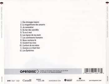 CD Pierre Lapointe: Sentiments Humains