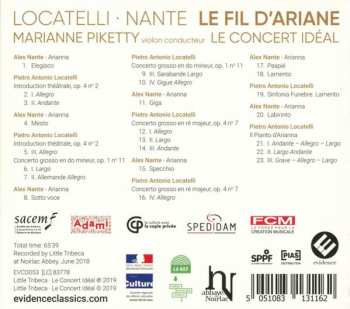 CD Pietro Antonio Locatelli: Le Fil D’Ariane