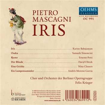 2CD Pietro Mascagni: Iris  