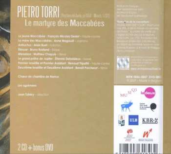 2CD/DVD/Dobozkészlet Jean Tubéry: Le Martyre Des Maccabées