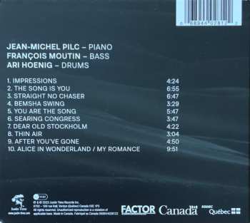 CD Jean-Michel Pilc: You Are The Song