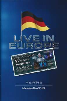 3CD/DVD/Dobozkészlet/Blu-ray Piledriver: Live In Europe - The ROCKWALL-Tour