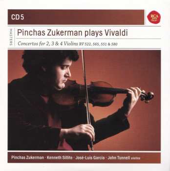 6CD/Dobozkészlet Antonio Vivaldi: Pinchas Zukerman Plays Vivaldi