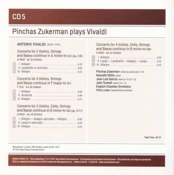 6CD/Dobozkészlet Antonio Vivaldi: Pinchas Zukerman Plays Vivaldi