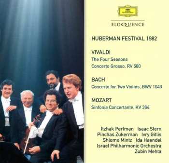 Album Johann Sebastian Bach: The Four Seasons · Concerto For 4 Violins / Double Concerto / Sinfonia Concertante K.364
