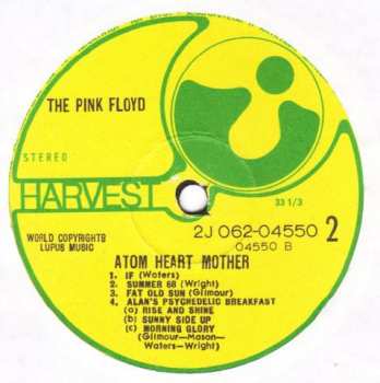 LP Pink Floyd: Atom Heart Mother