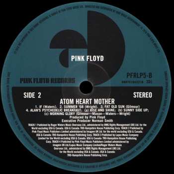 LP Pink Floyd: Atom Heart Mother