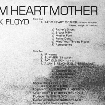 LP Pink Floyd: Atom Heart Mother