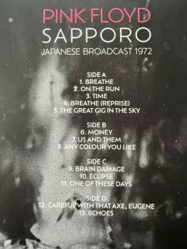 2LP Pink Floyd: Sapporo: Japanese Broadcast 1972 CLR | LTD