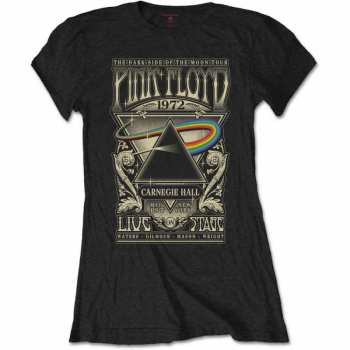 Merch Pink Floyd: Női Póló Carnegie Hall Poszter 