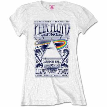 Merch Pink Floyd: Női Póló Carnegie Hall Poszter 