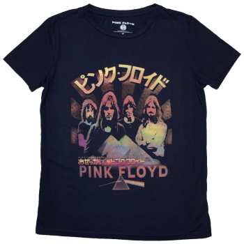 Merch Pink Floyd: Női Póló Japan Poszter