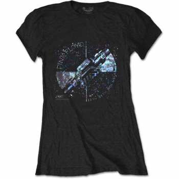 Merch Pink Floyd: Női Póló Machine Greeting Blue 