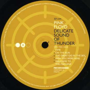3LP Pink Floyd: Delicate Sound Of Thunder