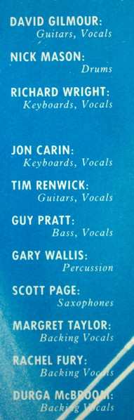 2LP Pink Floyd: Delicate Sound Of Thunder