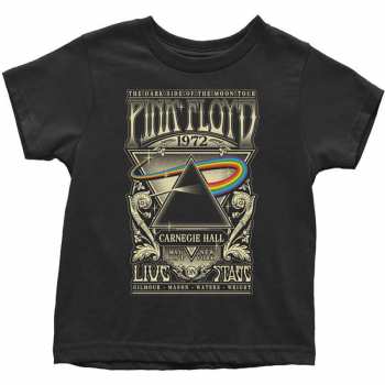 Merch Pink Floyd: Gyermek Toddler Póló Carnegie Hall Poszter 