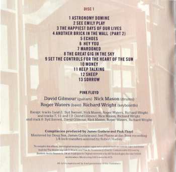 2CD Pink Floyd: Echoes (The Best Of Pink Floyd)