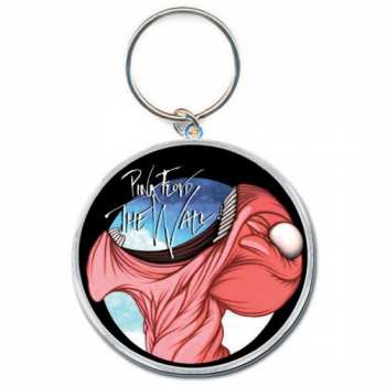 Merch Pink Floyd: Kulcstartó The Wall Eat Head Logo Pink Floyd 