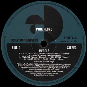 LP Pink Floyd: Meddle