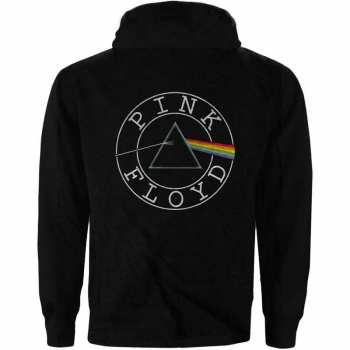 Merch Pink Floyd: Mikina Se Zipem Circle Logo Pink Floyd  S