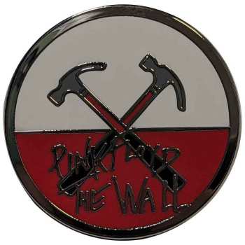 Merch Pink Floyd: Kitűző The Wall Hammers Logo Pink Floyd