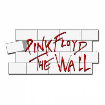 Merch Pink Floyd: Kitűző The Wall Logo Pink Floyd