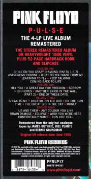 4LP/Dobozkészlet Pink Floyd: Pulse LTD