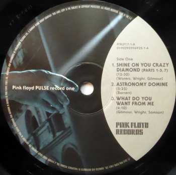 4LP/Dobozkészlet Pink Floyd: Pulse