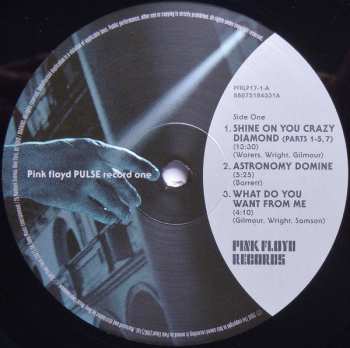 4LP/Dobozkészlet Pink Floyd: Pulse LTD