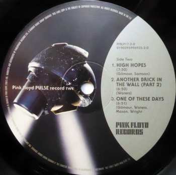 4LP/Dobozkészlet Pink Floyd: Pulse