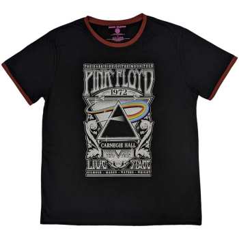 Merch Pink Floyd: Ringer Póló Carnegie Hall Poszter