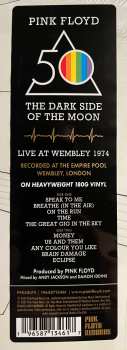 LP Pink Floyd: The Dark Side Of The Moon (Live At Wembley 1974)
